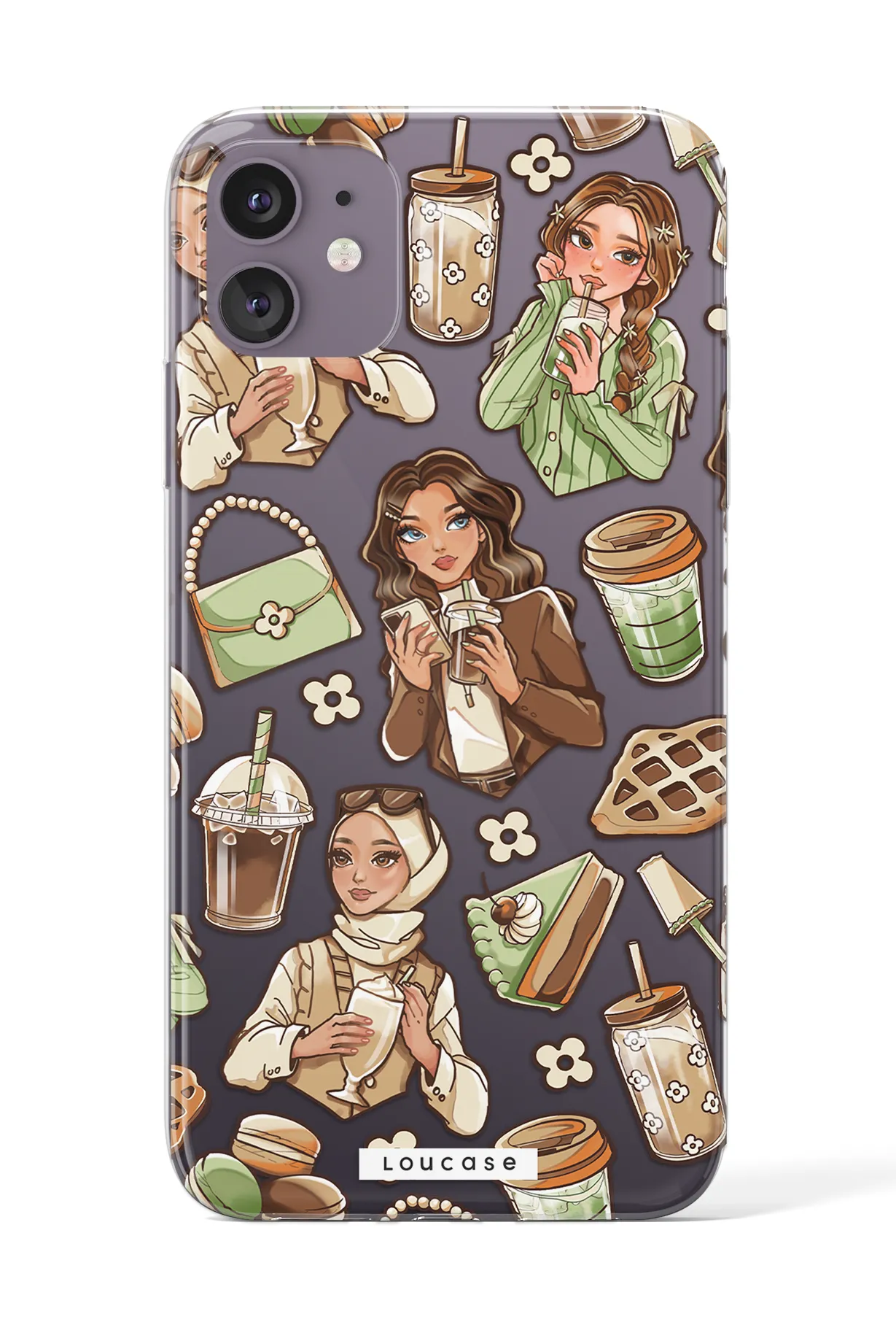 Coffee Culture - KLEARLUX™ Special Edition Café Soireé Collection Phone Case | LOUCASE