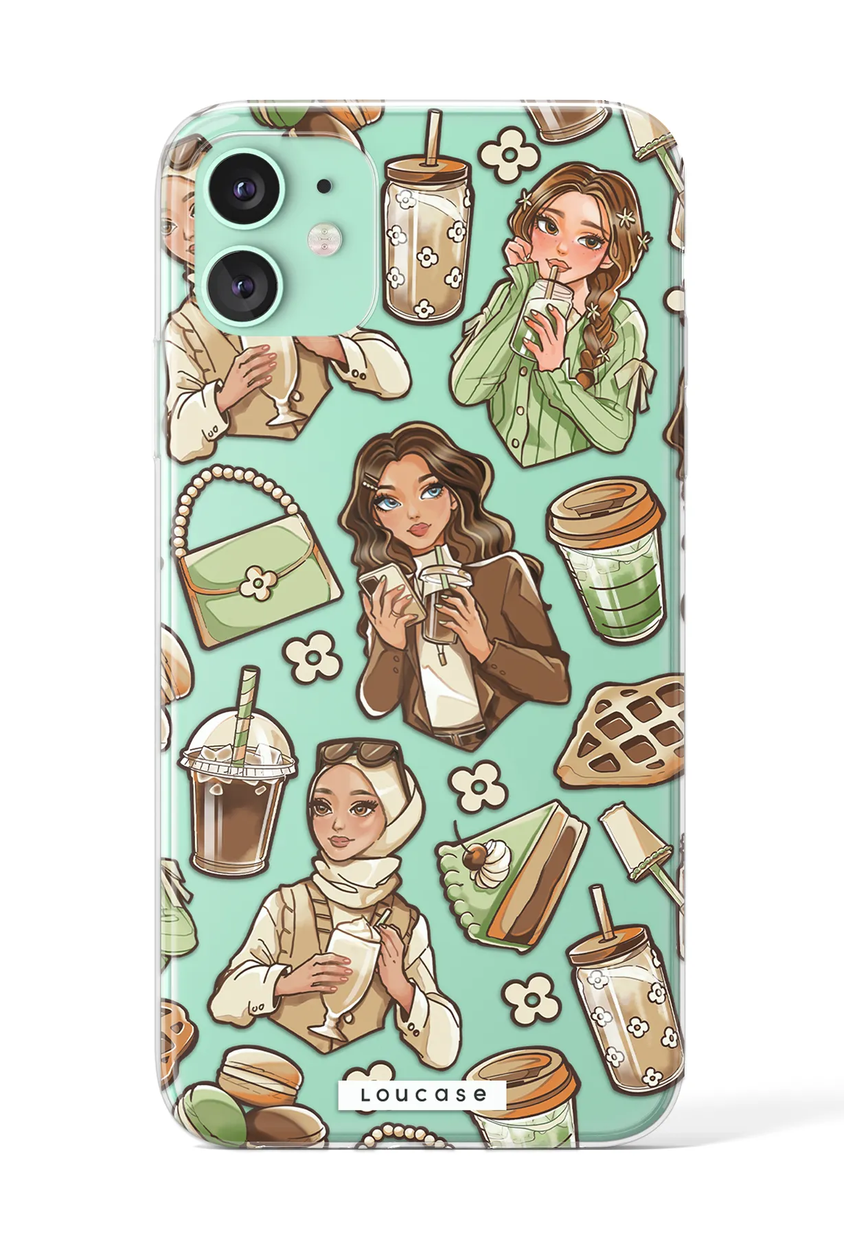 Coffee Culture - KLEARLUX™ Special Edition Café Soireé Collection Phone Case | LOUCASE