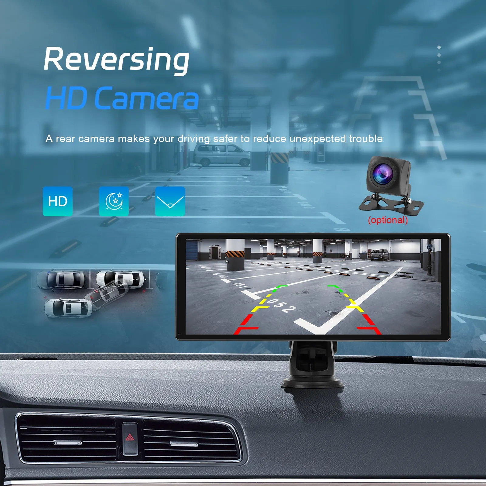 Color: Android WiFi PND, Specifications: Official Standard HD