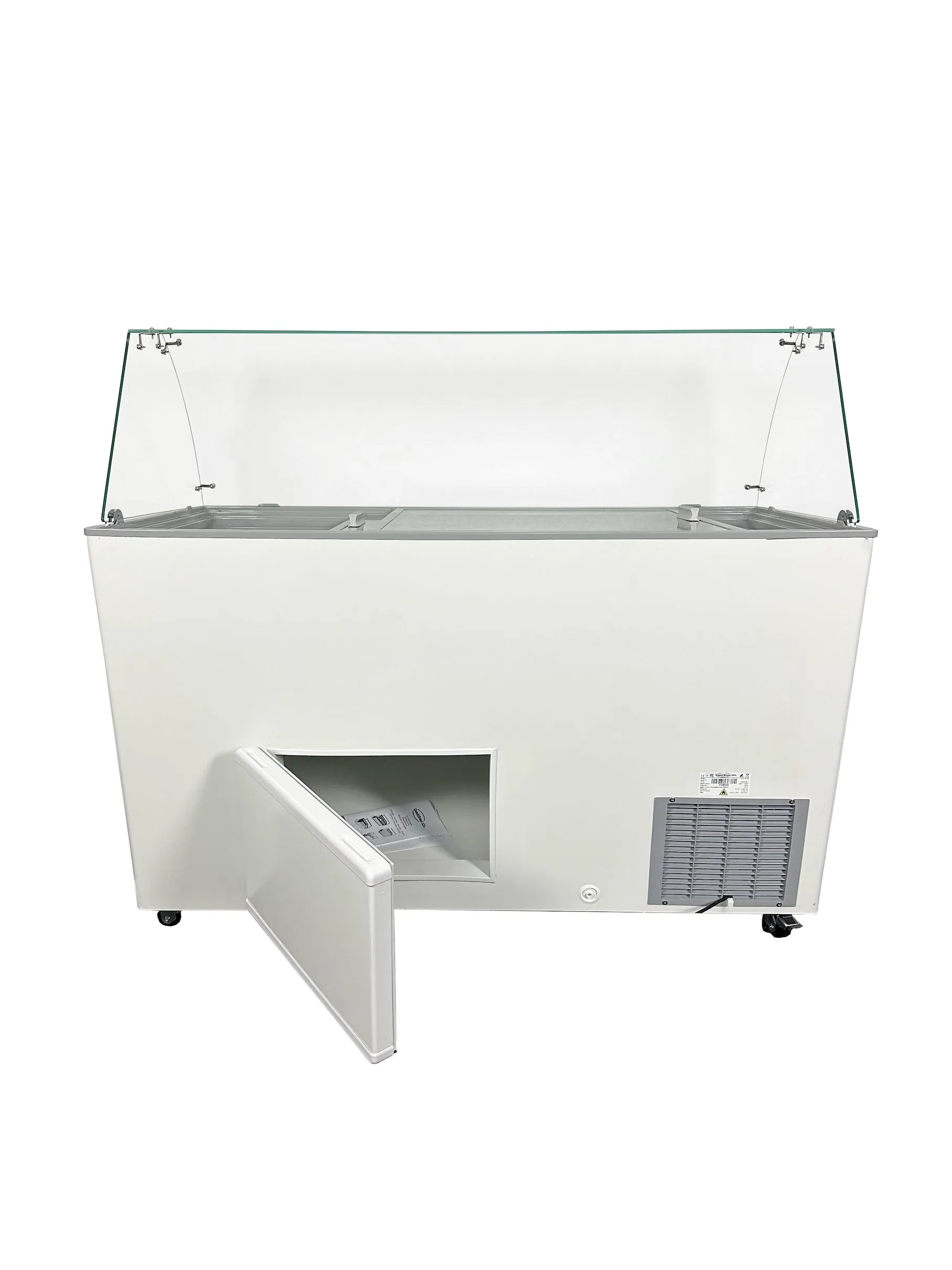 Combisteel Java Ice Cream Counter Display Freezer 8 x 5 Litre - 7472.0130