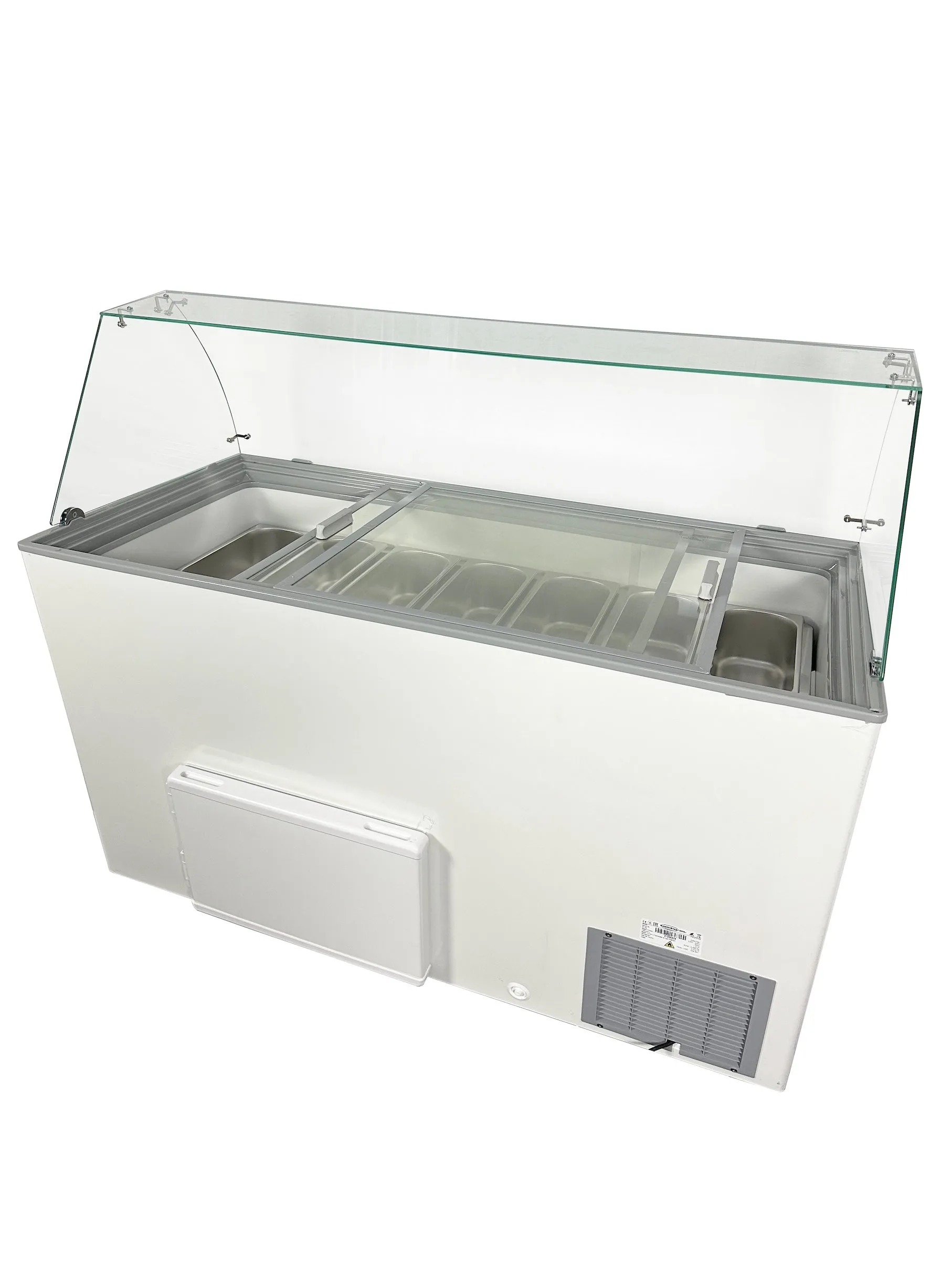 Combisteel Java Ice Cream Counter Display Freezer 8 x 5 Litre - 7472.0130