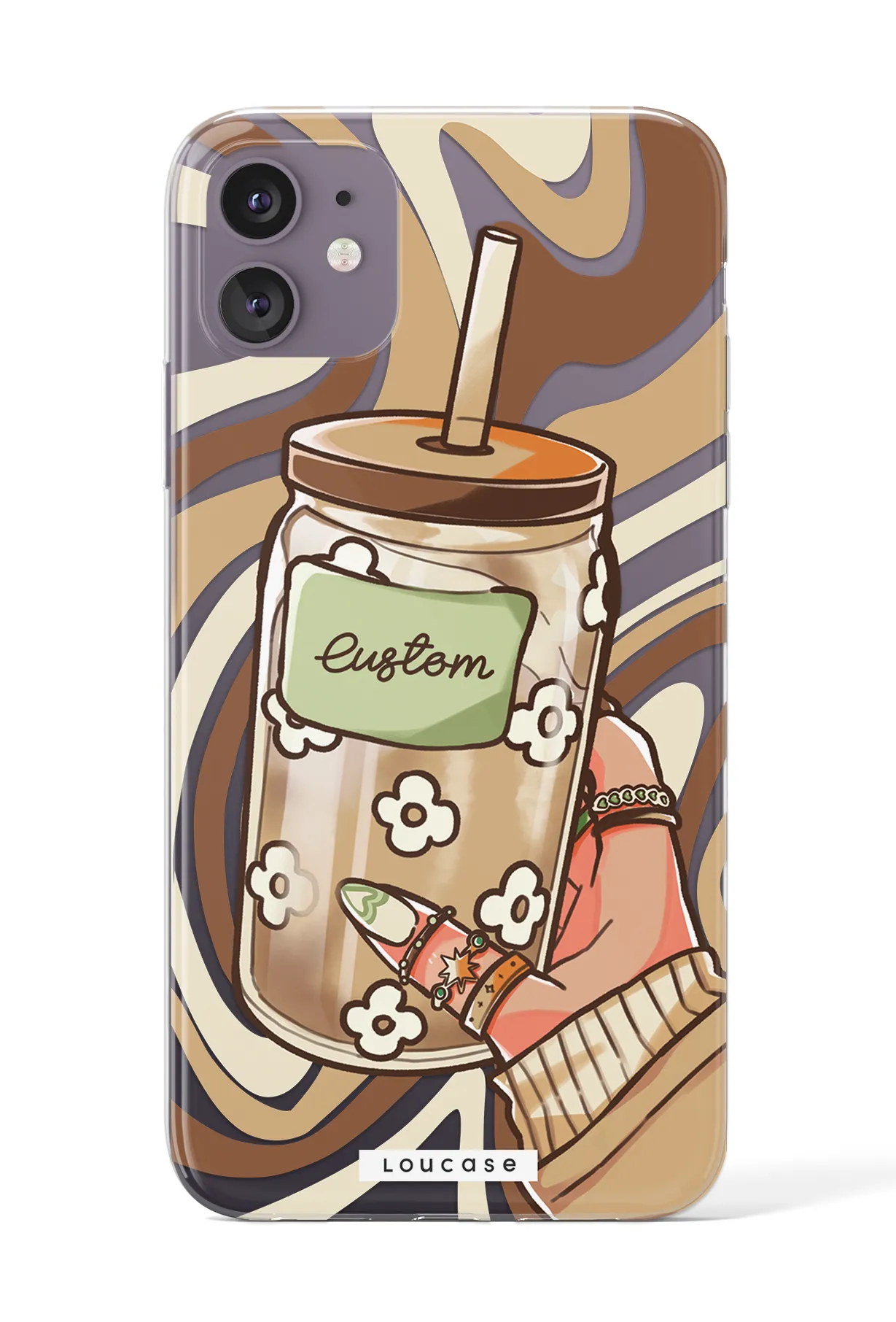 Cream Dream - KLEARLUX™ Special Edition Café Soireé Collection Phone Case | LOUCASE