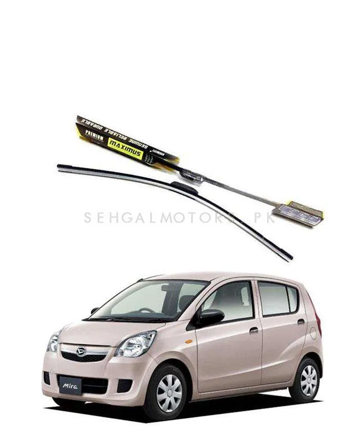 Daihatsu Mira Maximus Premium Silicone Wiper Blades - Model 2006-2017