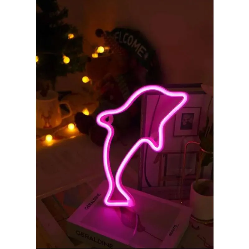 Dolphin Led Night Decorative Light Fa-A34