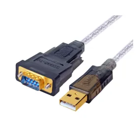 DTECH USB to RS232 DB9 Serial Converter Cable DT-5002A