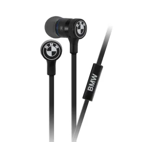Earphones - Black With Logo - BMW