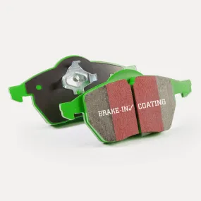 EBC Brakes DP71742 7000 Series Greenstuff Low Dust Truck/SUV Brake Pads; FMSI Pad No. D1092;