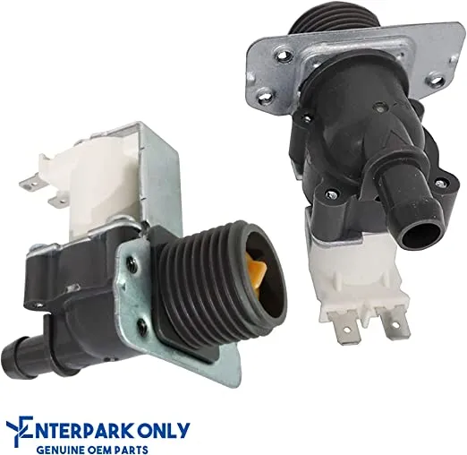 Enterpark Premium Quality Cost Effective Part Package of 5221ER1003A, 5220FR2006H Replacement of Water Inlet Valve for Washing Machine