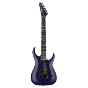 ESP BRIAN WELCH Signature 7-String Electric Guitar (See-Thru Purple)