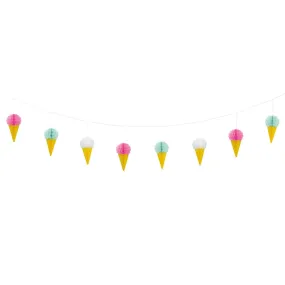Garland Honeycomb Ice Cream, 7ft