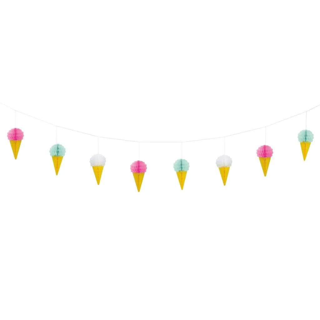 Garland Honeycomb Ice Cream, 7ft