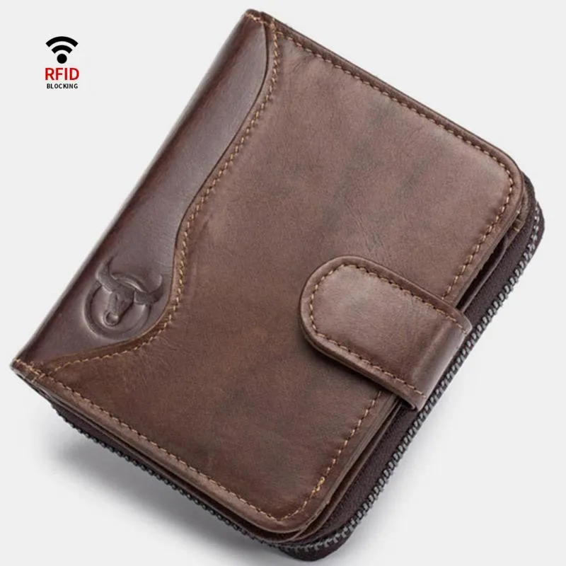 Genuine Leather Multi Card Wallet