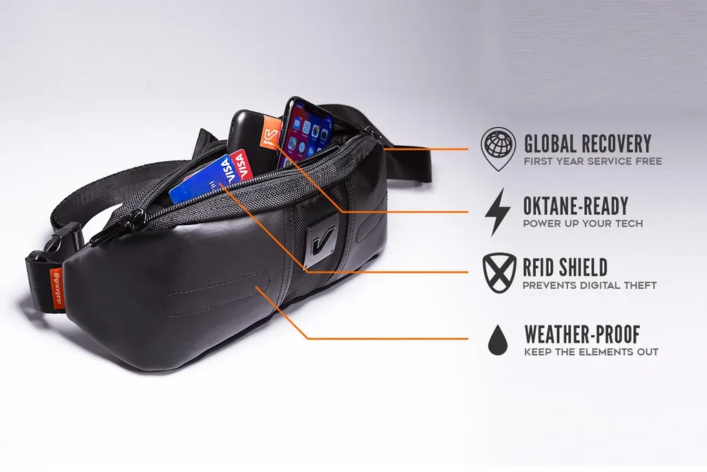 Gruv Sling Personal Tech Pack Black Color