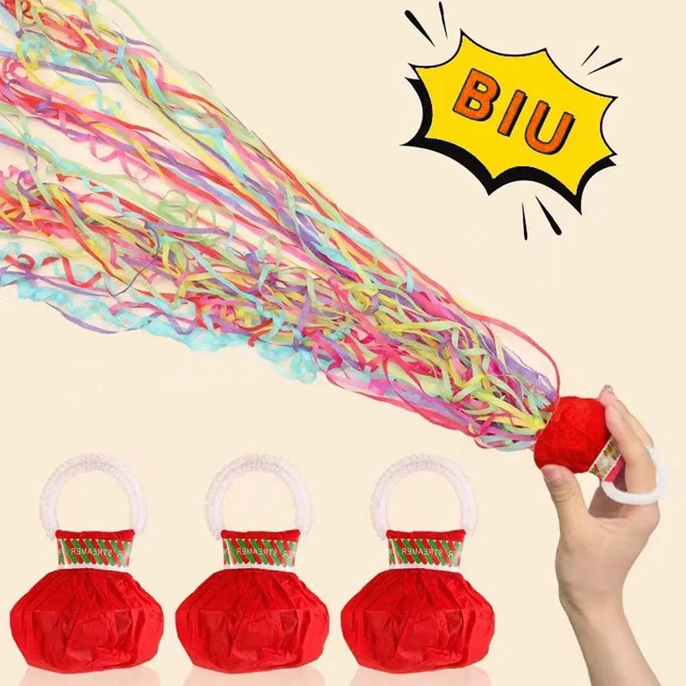 Hand Throwing Ribbons Wedding Streamers Hand Throw Confetti Streamer