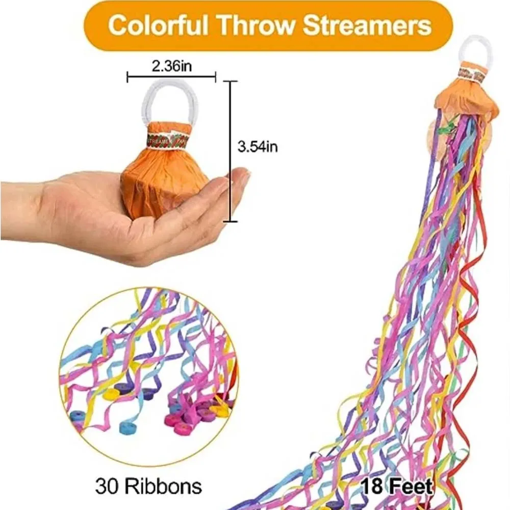 Hand Throwing Ribbons Wedding Streamers Hand Throw Confetti Streamer