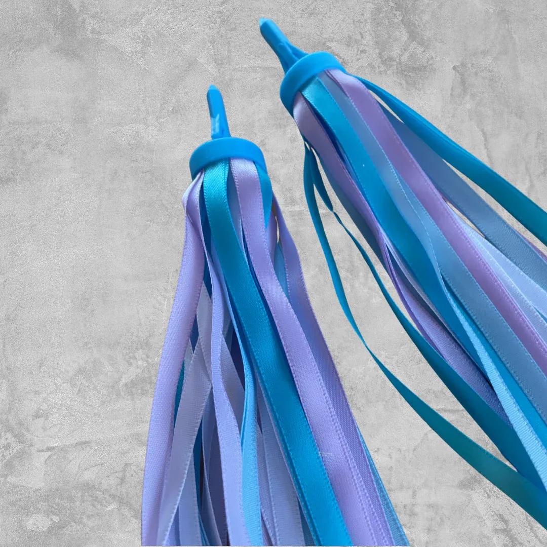 Handlebar Streamers - Blue Lagoon