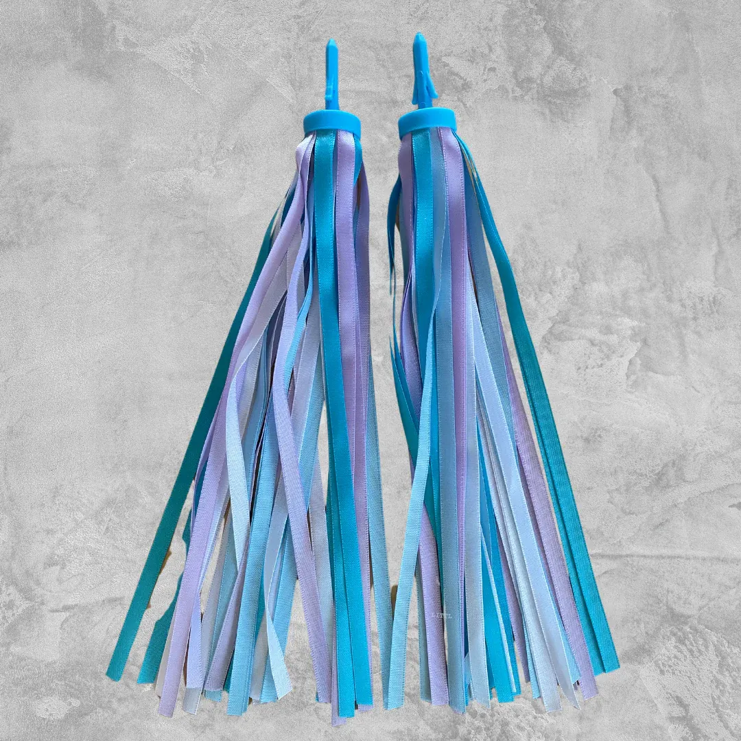 Handlebar Streamers - Blue Lagoon