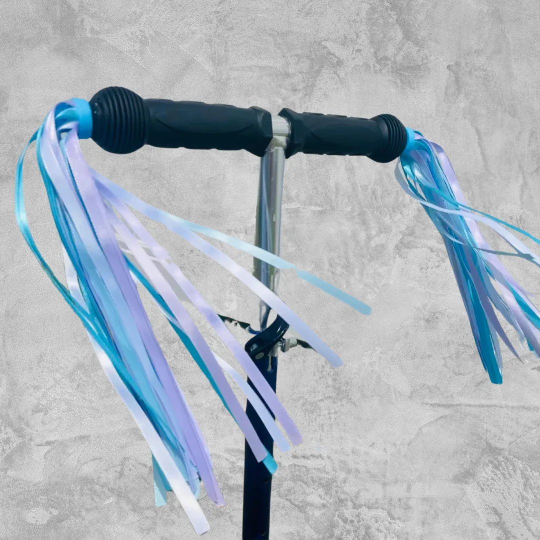 Handlebar Streamers - Blue Lagoon