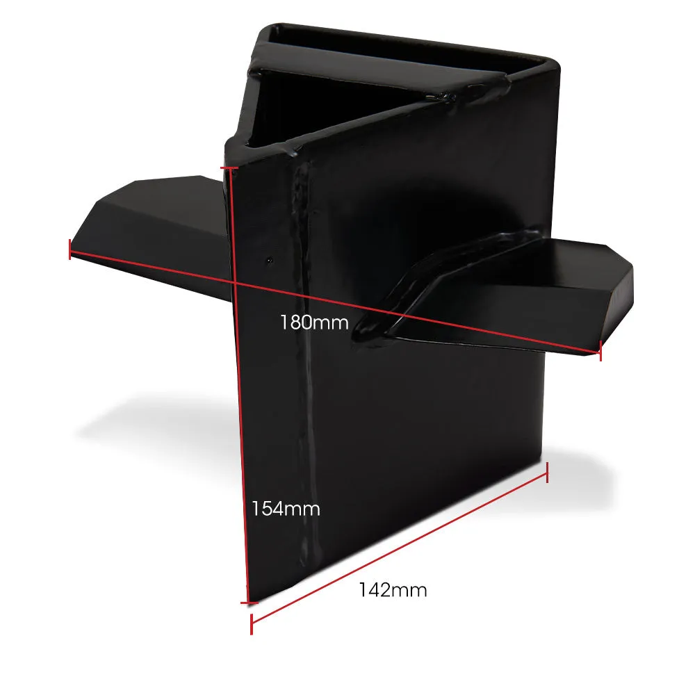 High-Strength Steel 4-Way Log Splitter Wedge for 10 Tonne Baumr-AG