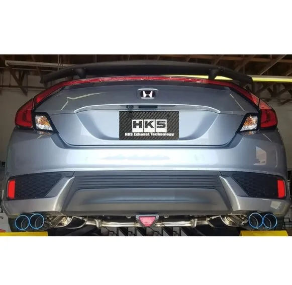 HKS 2016-2021 Honda Civic (Non-Si) Coupe LEGAMAX Cat-Back Exhaust