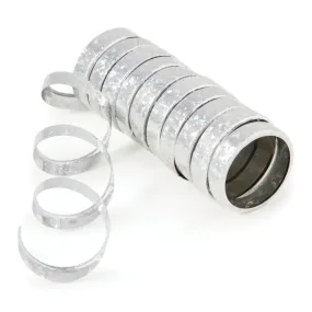 Holographic Streamers Silver