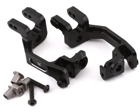 Hot Racing Aluminum Front C-Hubs (Black) (2)