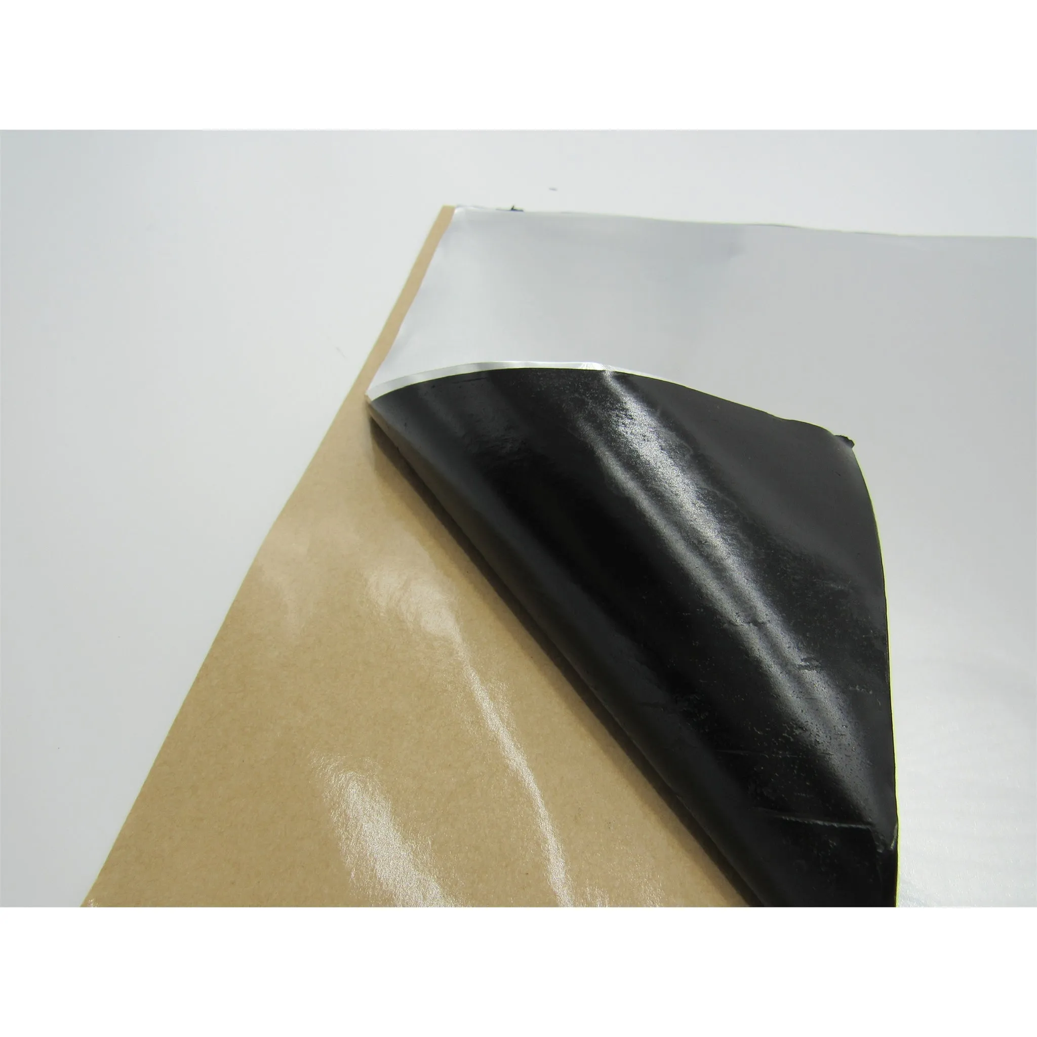 Hushmat Ultra Starter Kit Heat and Sound Barrier 12 x 12" Sheet 1/8" Thick Rubber - Silver