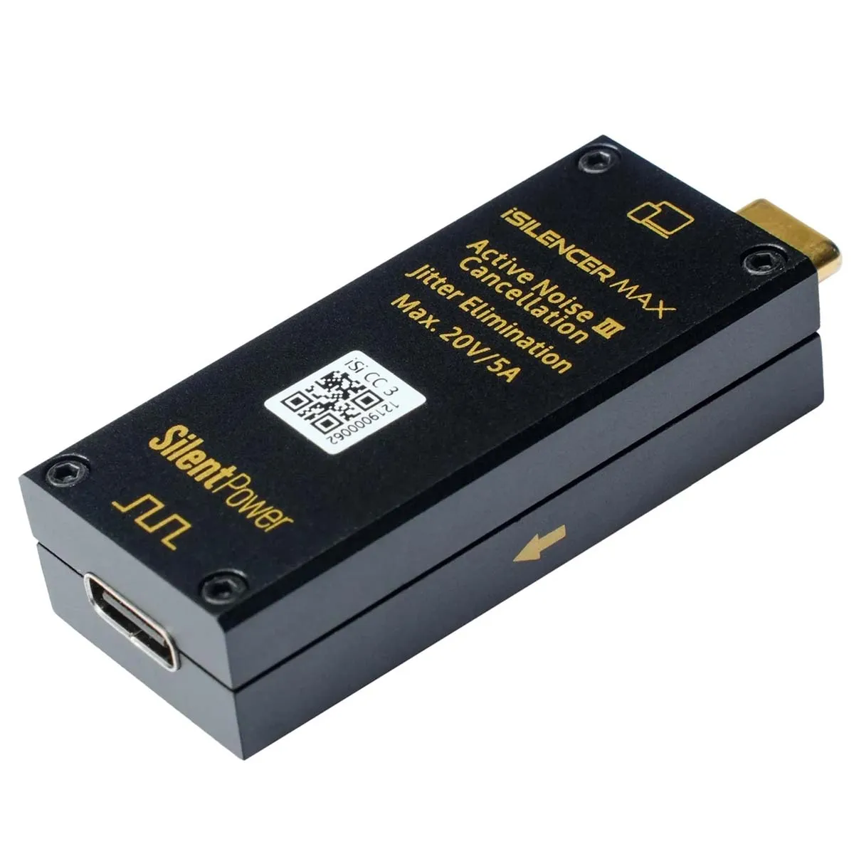 iFi iSilencer Max - USB-C Noise Filter with ANC 3.0