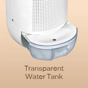 iTvanila Small Dehumidifier, Quiet Mini Dehumidifier 220 Sq.Ft (20oz Water Tank), Portable Dehumidifier for Bedroom, Bathroom, Closet and RV, Auto Off, Auto Defrost