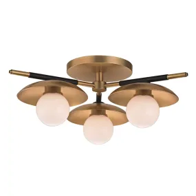 Julien 3-Light Semi-Flush Mount