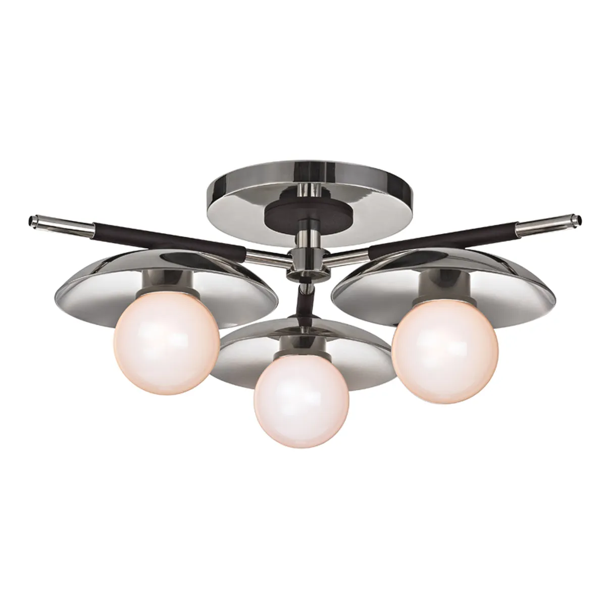 Julien 3-Light Semi-Flush Mount