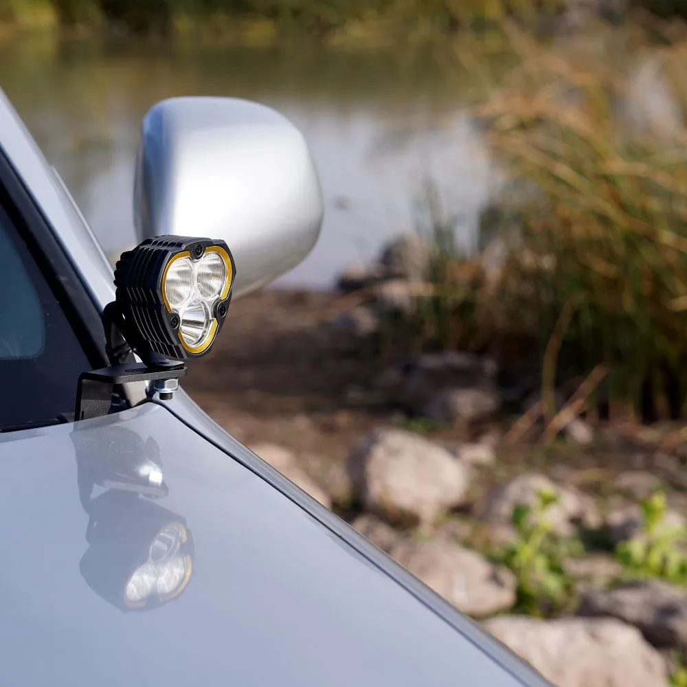 KC HiLiTES FLEX ERA® 3 - 2-Light System - Ditch Mount | 2002-2009 Toyota 4Runner