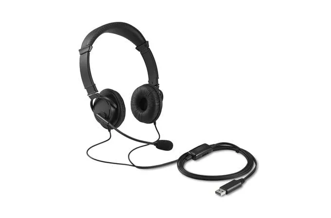 Kensington Classic Headset with Mic and Volume Control
