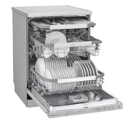 LG DFB325HS LG QuadWash™ Steam Dishwasher
