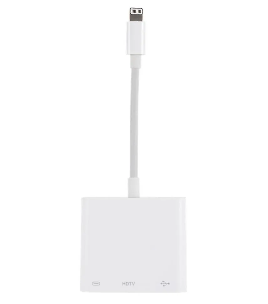Lightning to OTG Digital AV Adapter, Lightning to HDMI USB Converter