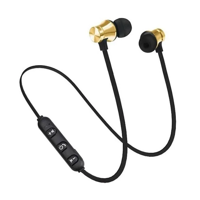 Magnetic Wireless bluetooth Earphone XT11 music headset Phone Neckband sport Earbuds Earphone with Mic For iPhone Samsung Xiaomi
