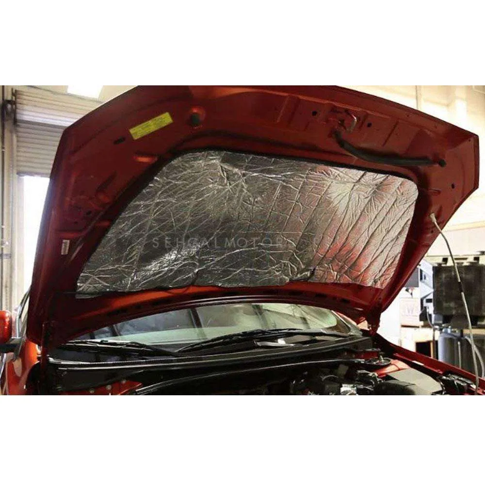 Maximus Fireproof Insulation Damping Deadening Sheet Silver - Heat Resistance | Fire Resistance and Endurance