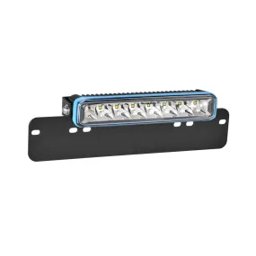 Narva 72833 10" EX2 Series 12-24V Easy-Install 2235 Lumens Licence Plate Mounted Single Row Lightbar with 8 CREE LEDs and Interchangeable Trims