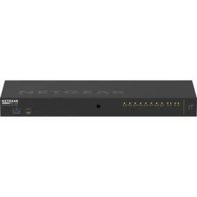 Netgear M4250-10G2XF-POE  8-Port Gigabit PoE  Compliant Managed AV Switch with SFP (240W)
