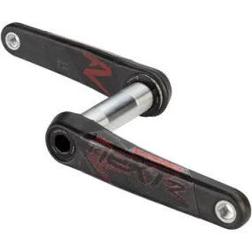 Next R Bicycle Crankset - 175mm, Direct Mount, 136mm RaceFace CINCH Spindle Interface, Red