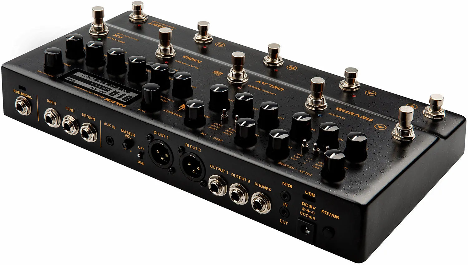 NU-X Trident Amp Simulator & Multi-FX Pedal
