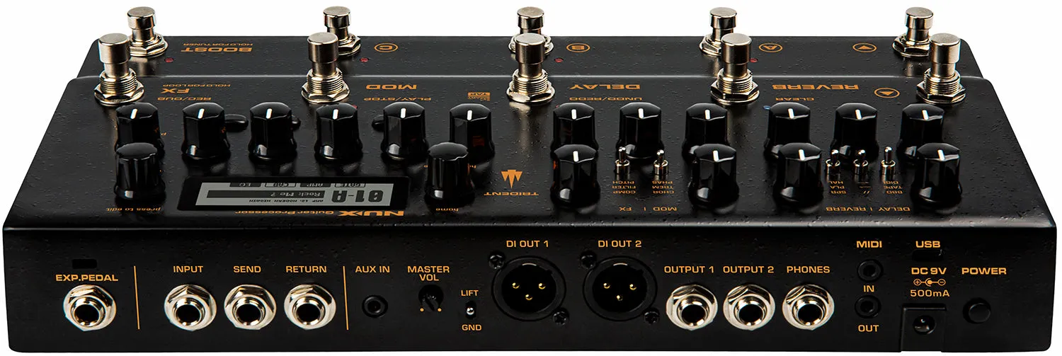 NU-X Trident Amp Simulator & Multi-FX Pedal