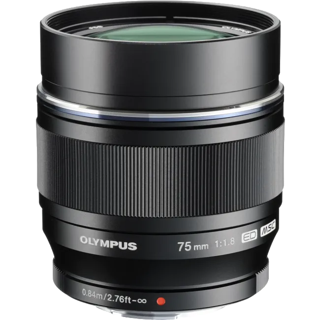 Olympus M.Zuiko Digital ED 75mm f1.8 - Black
