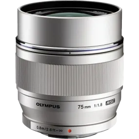 Olympus M.Zuiko Digital ED 75mm f1.8 - Silver