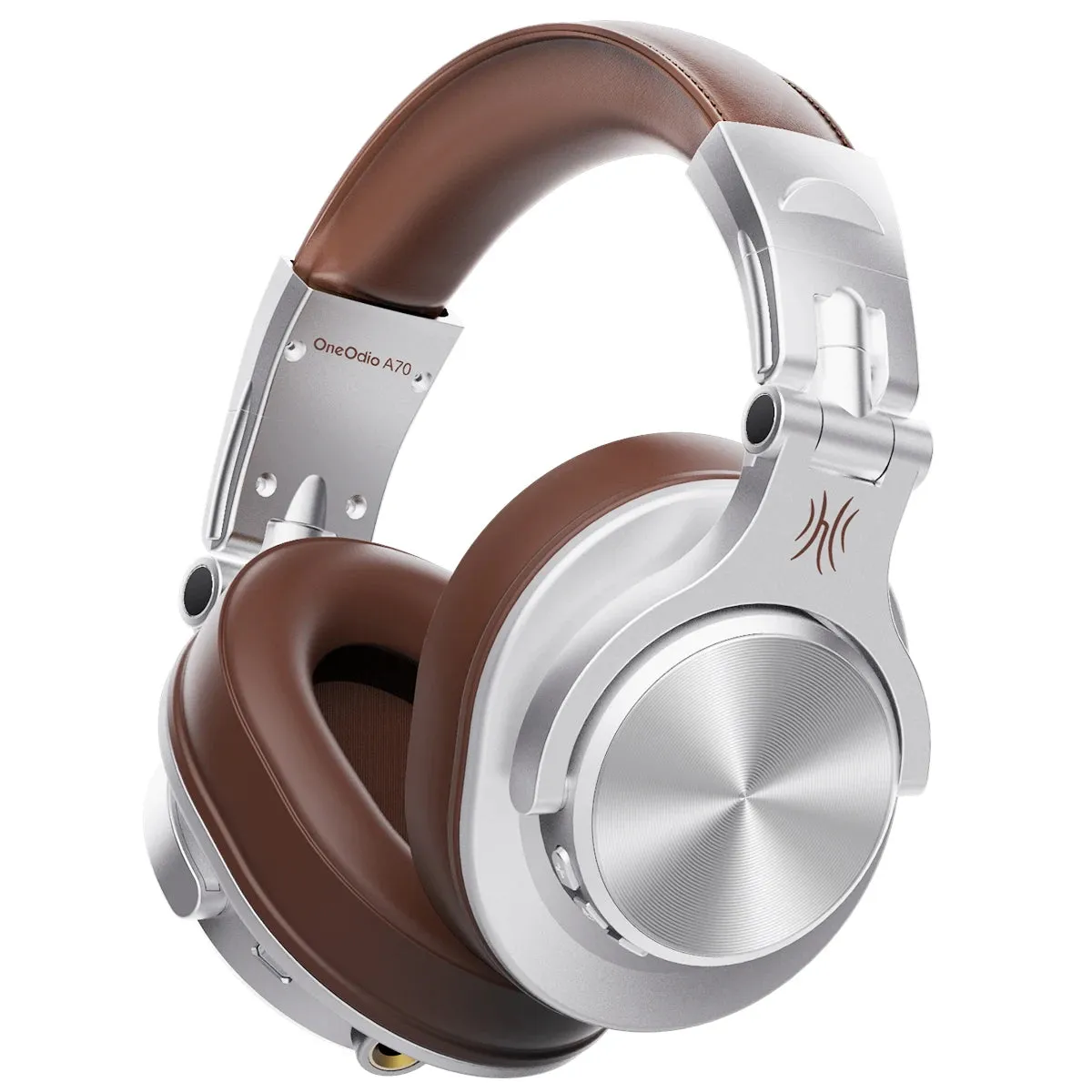 Oneodio Fusion A70 Bluetooth 5.2 Headphones - Hi-Res Audio Over Ear Wireless Headset for Studio Monitoring & DJ Use