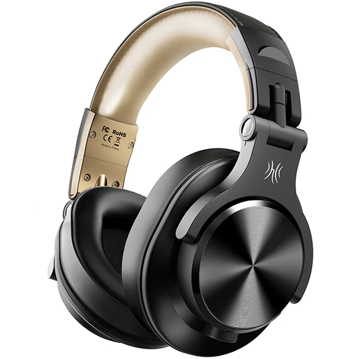 Oneodio Fusion A70 Bluetooth 5.2 Headphones - Hi-Res Audio Over Ear Wireless Headset for Studio Monitoring & DJ Use