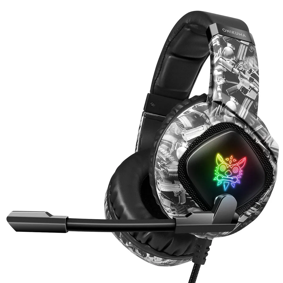 ONIKUMA K19 RGB Wired Gaming Headset