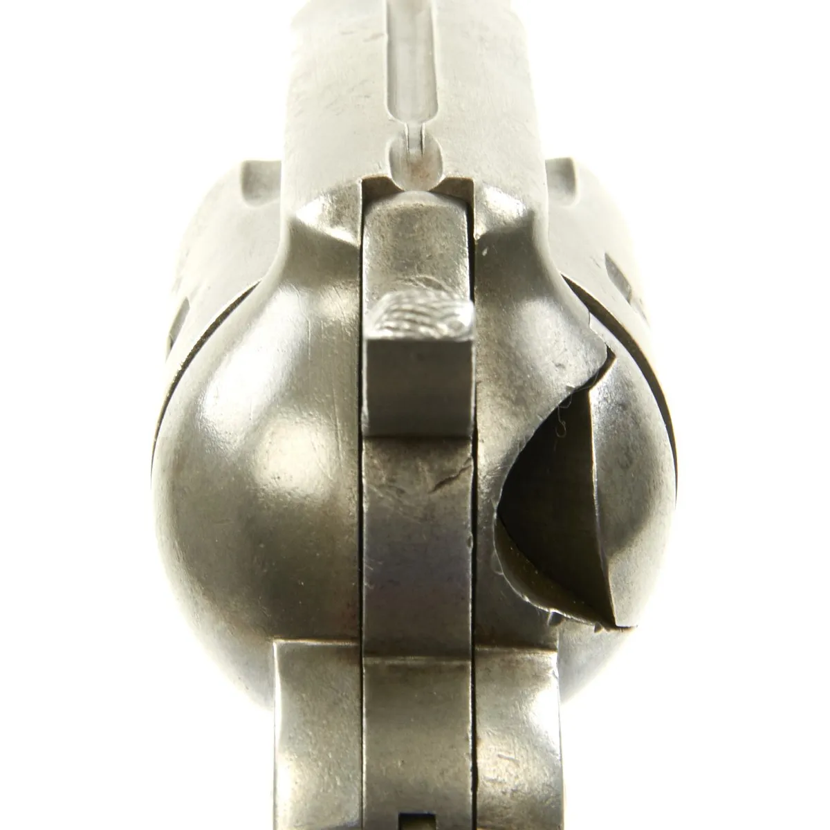Original Antique U.S. Remington M-1875 Single Action Army 44 Cal. Revolver with Period Holster - Serial No 77