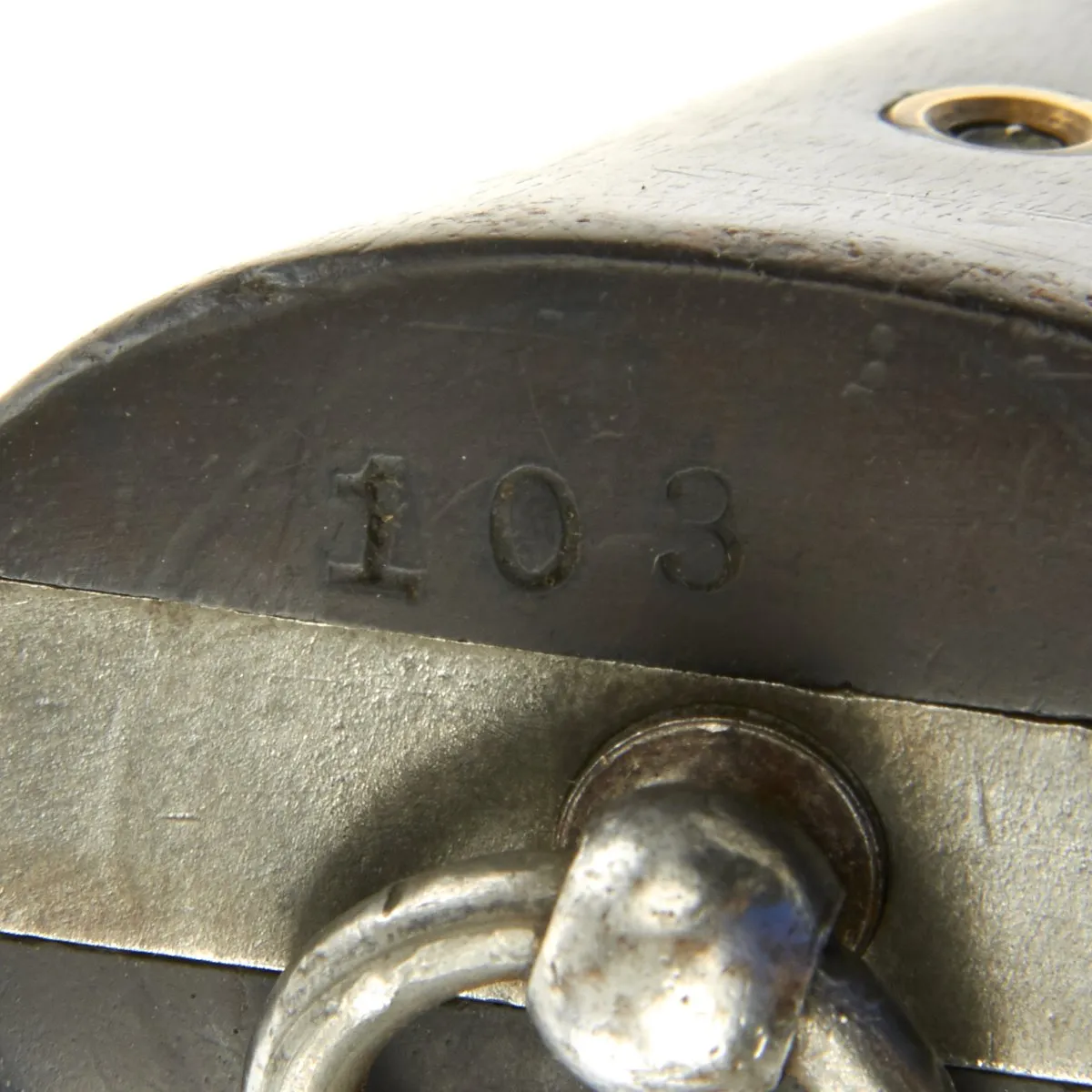 Original Antique U.S. Remington M-1875 Single Action Army 44 Cal. Revolver with Period Holster - Serial No 77
