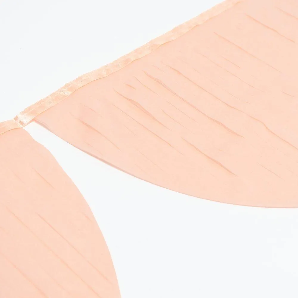 Paper Streamers - Peach